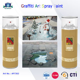 400ml de ingeblikte Milieu snel Drogende Graffiti-Verf van de Nevelkunst voor Kunstenaar op Metaalhout